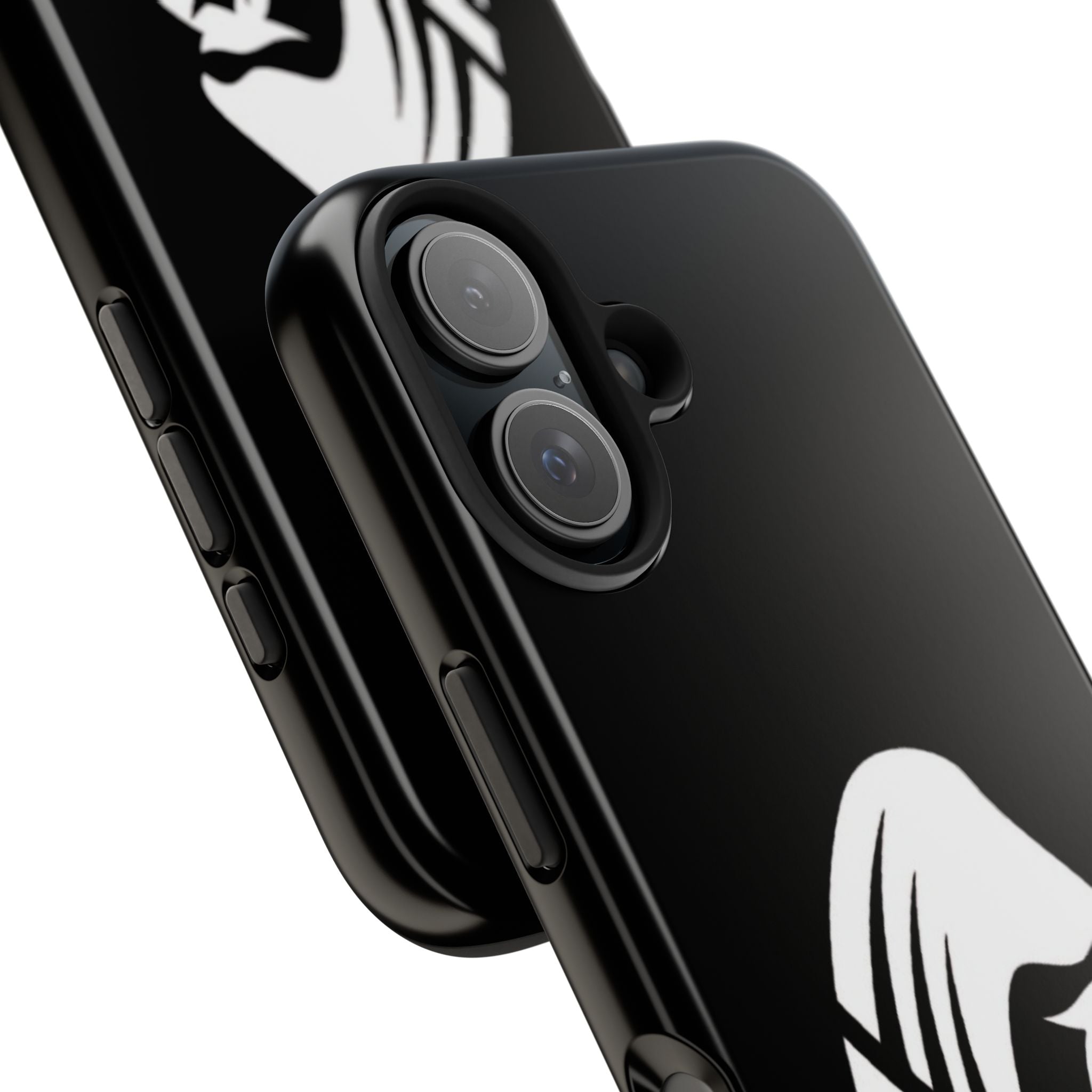 Gorilla Hood Tough Phone Case — Rugged Black Protective iPhone Cover