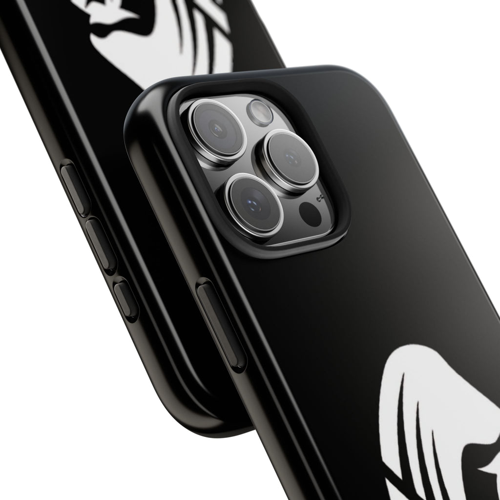 Gorilla Hood Tough Phone Case — Rugged Black Protective iPhone Cover