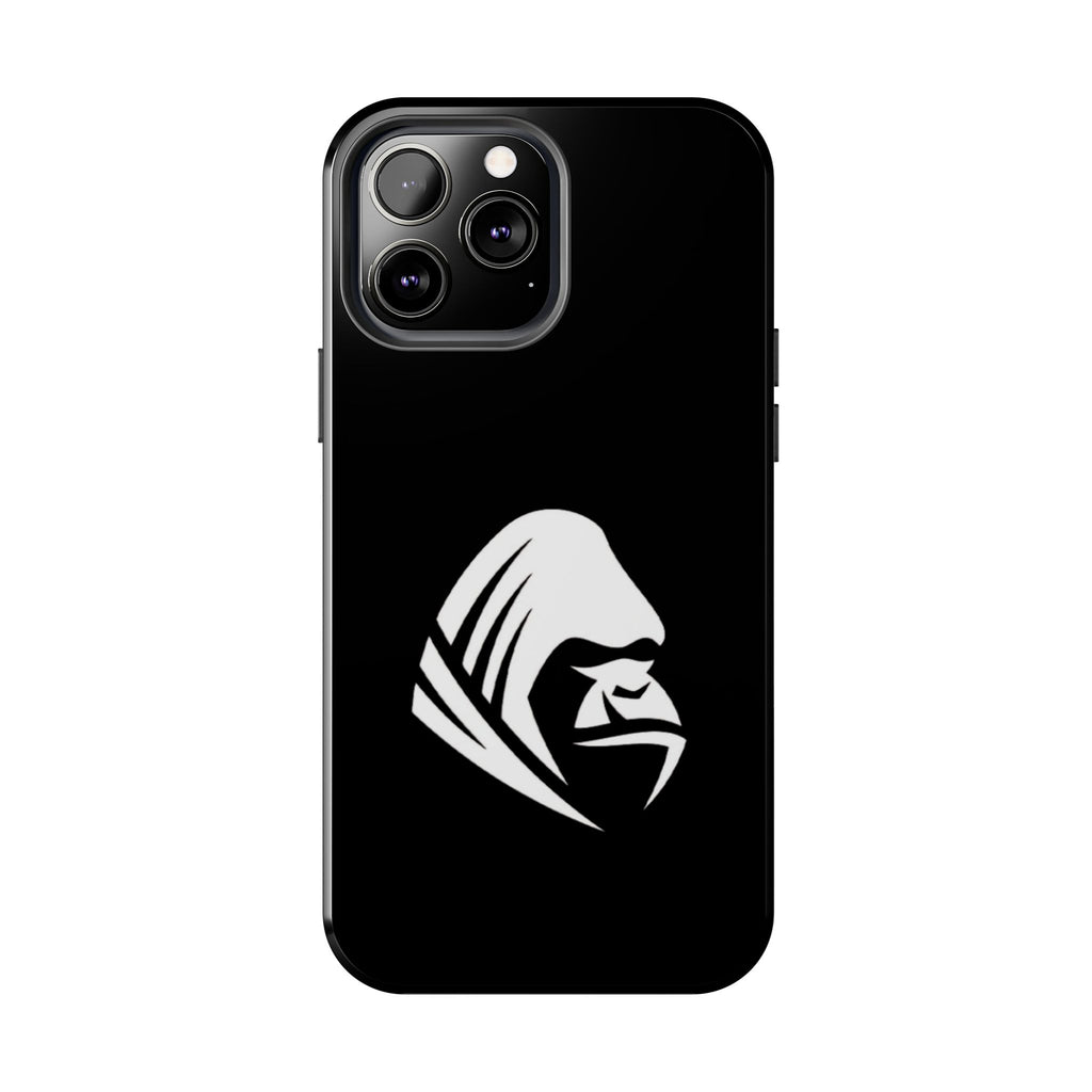 Gorilla Hood Tough Phone Case — Rugged Black Protective iPhone Cover