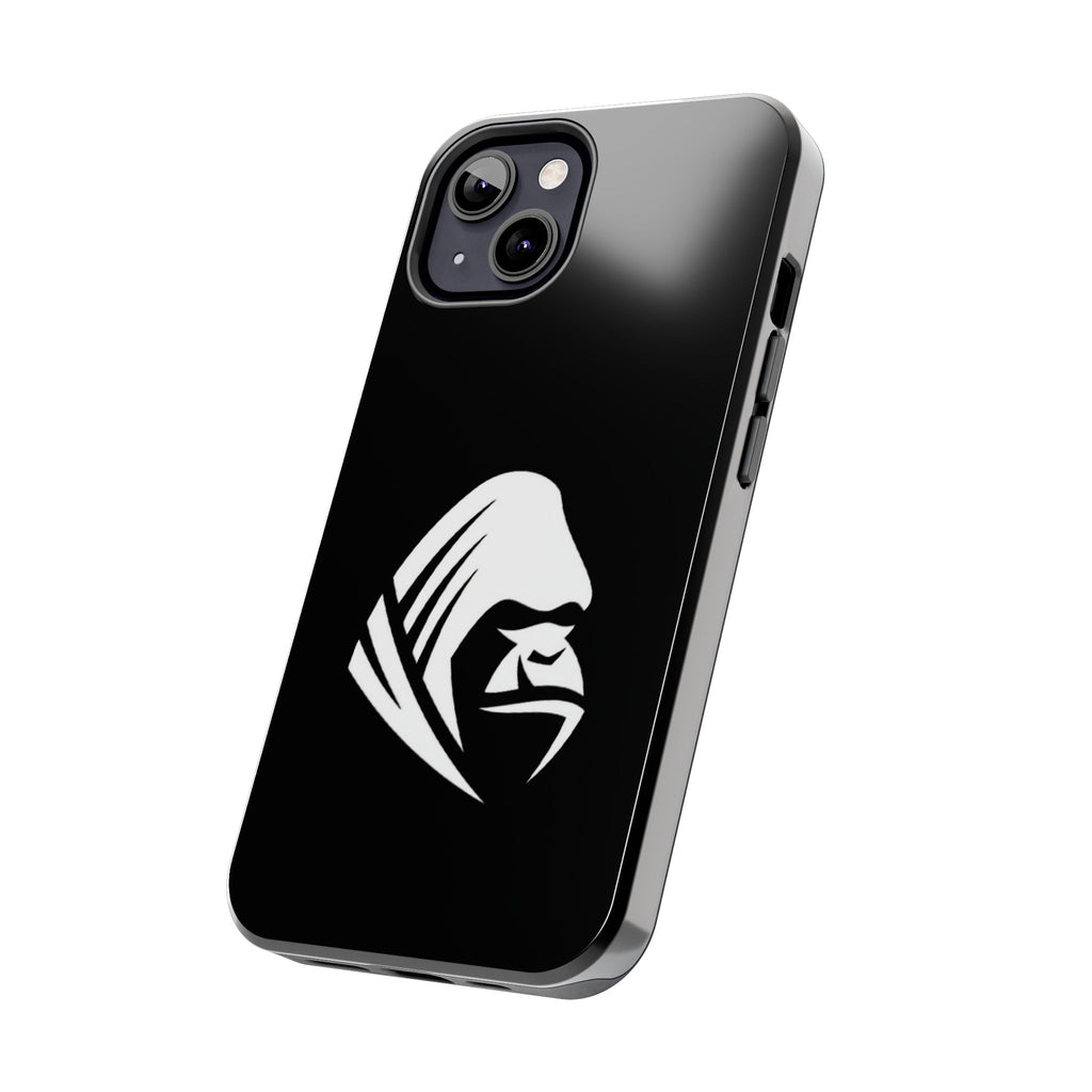 Gorilla Hood Tough Phone Case — Rugged Black Protective iPhone Cover