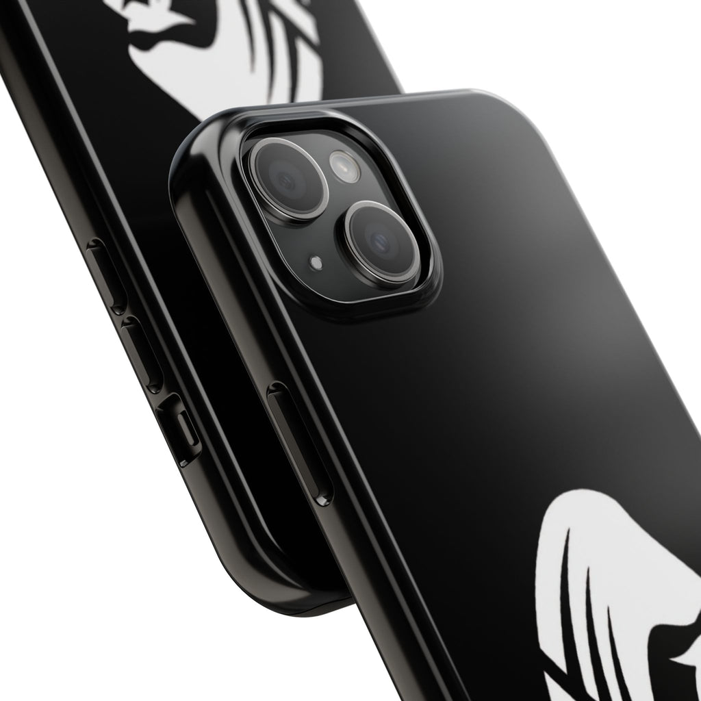 Gorilla Hood Tough Phone Case — Rugged Black Protective iPhone Cover
