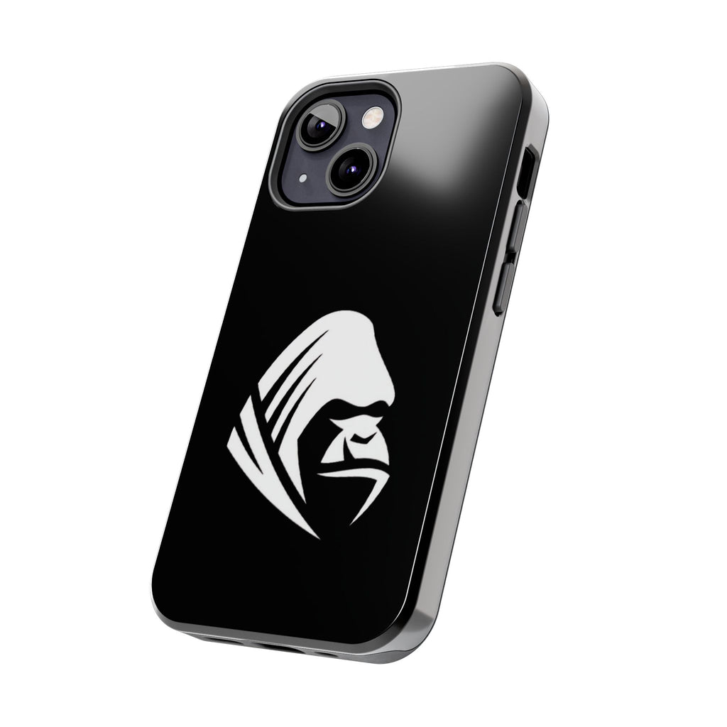 Gorilla Hood Tough Phone Case — Rugged Black Protective iPhone Cover