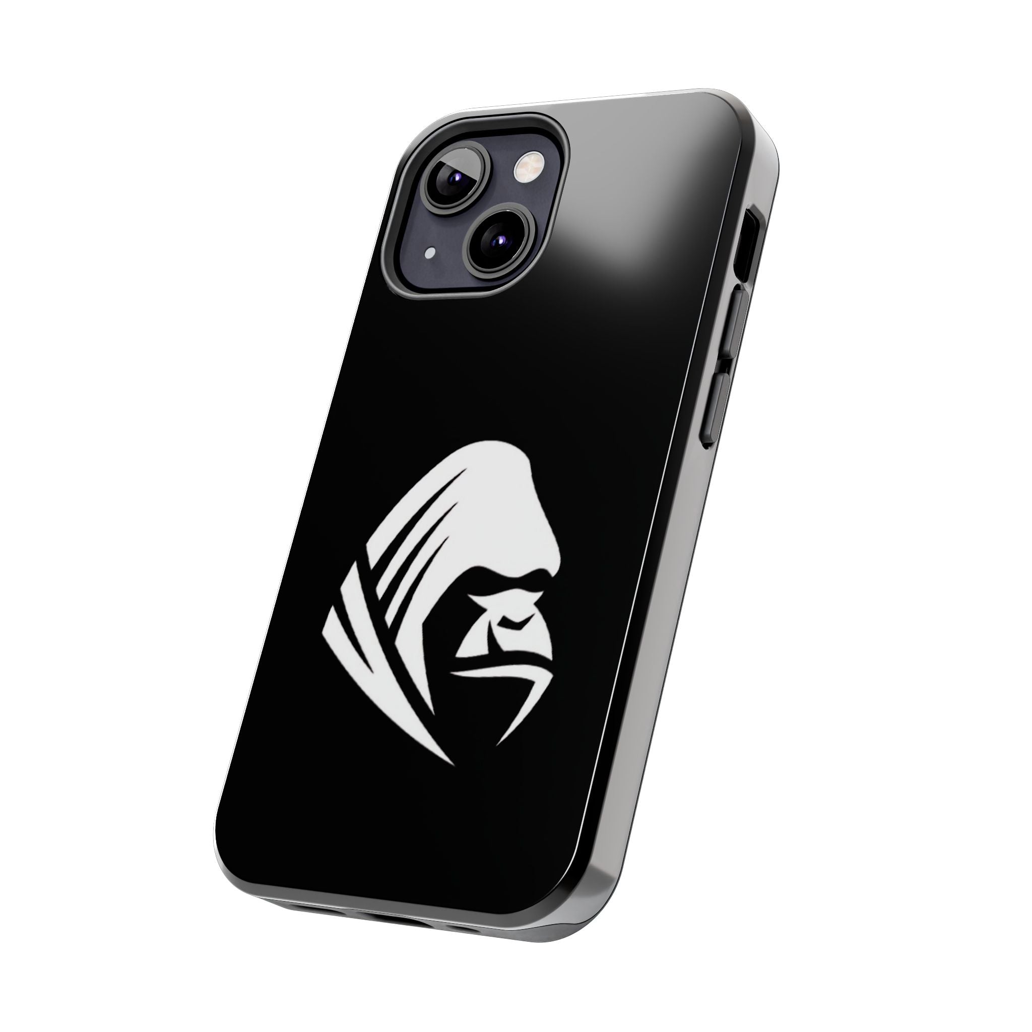 Gorilla Hood Tough Phone Case — Rugged Black Protective iPhone Cover