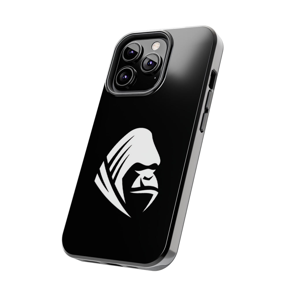 Gorilla Hood Tough Phone Case — Rugged Black Protective iPhone Cover