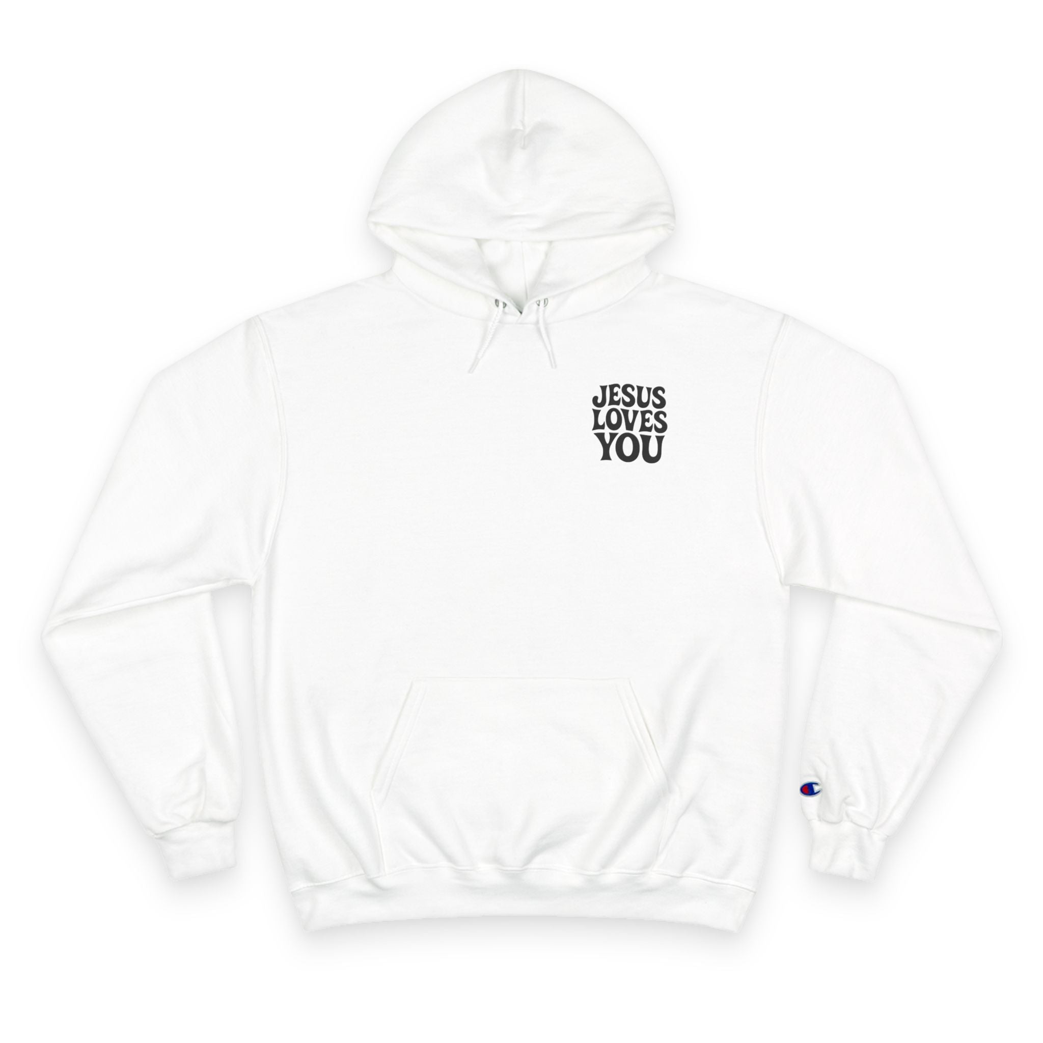 Jesus Loves You Hoodie - Christian Graphic Religious Pullover