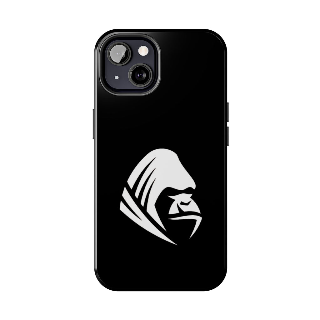 Gorilla Hood Tough Phone Case — Rugged Black Protective iPhone Cover