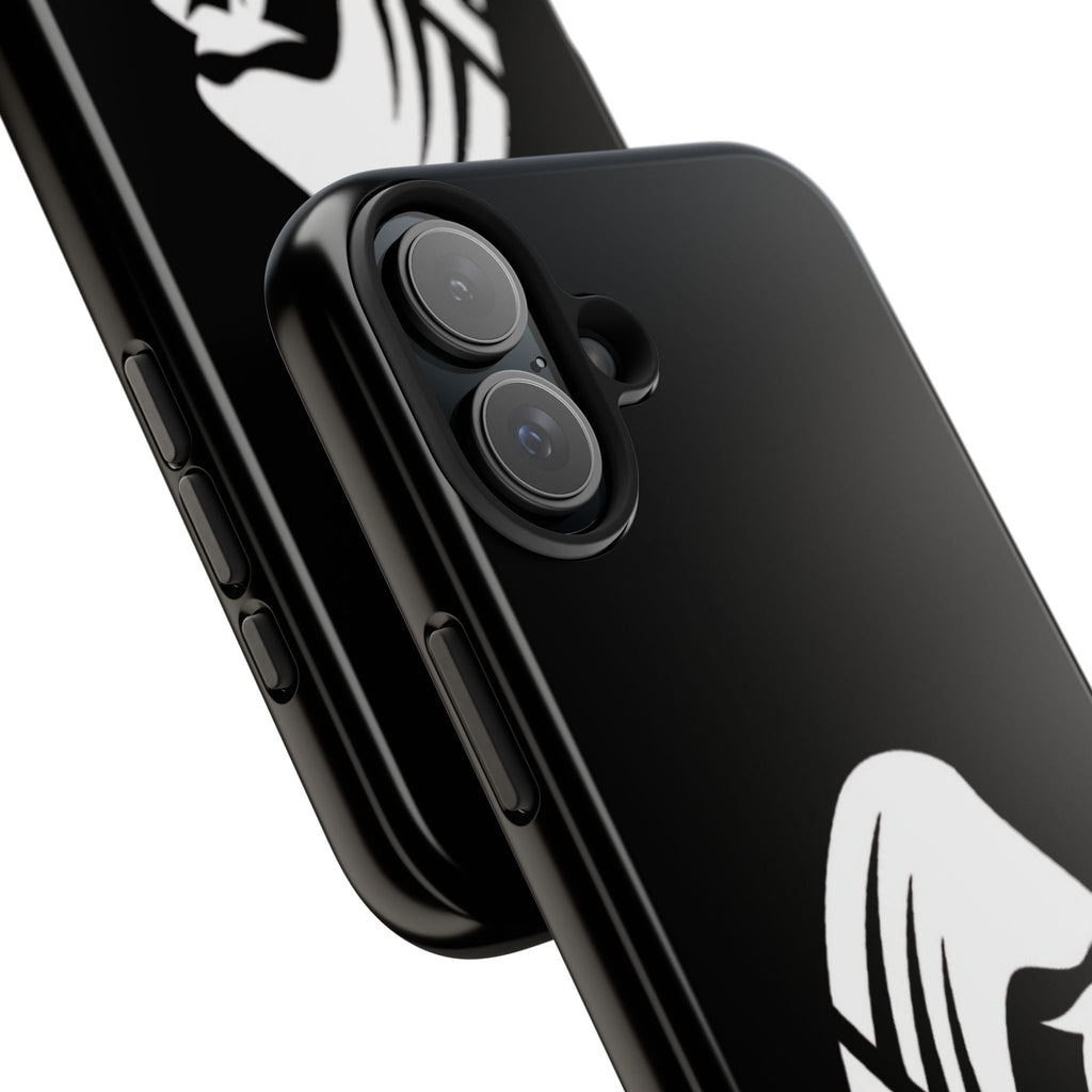 Gorilla Hood Tough Phone Case — Rugged Black Protective iPhone Cover