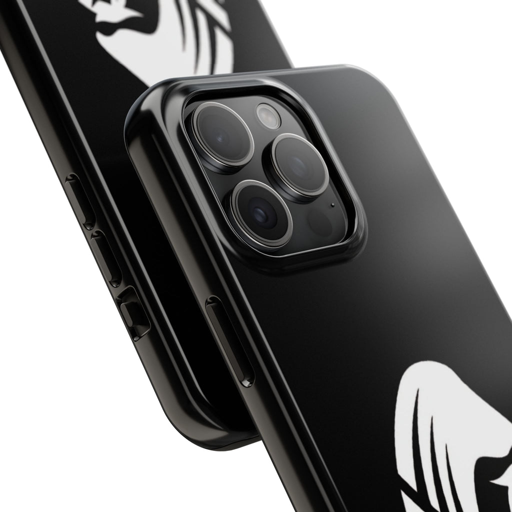Gorilla Hood Tough Phone Case — Rugged Black Protective iPhone Cover