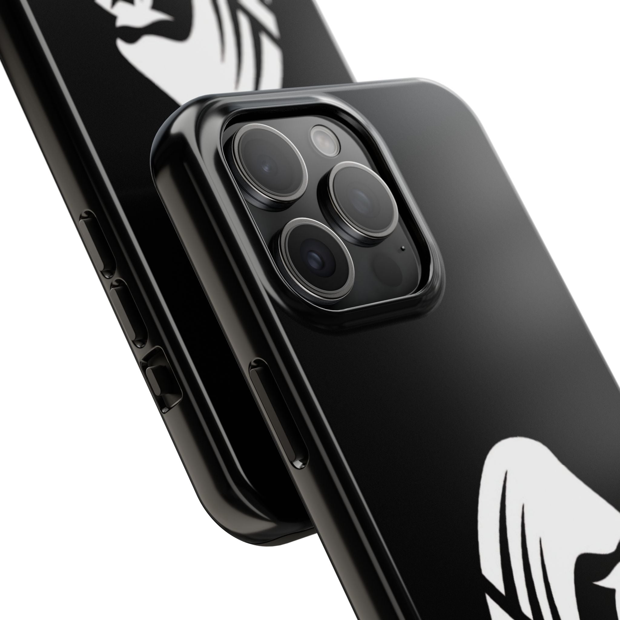 Gorilla Hood Tough Phone Case — Rugged Black Protective iPhone Cover