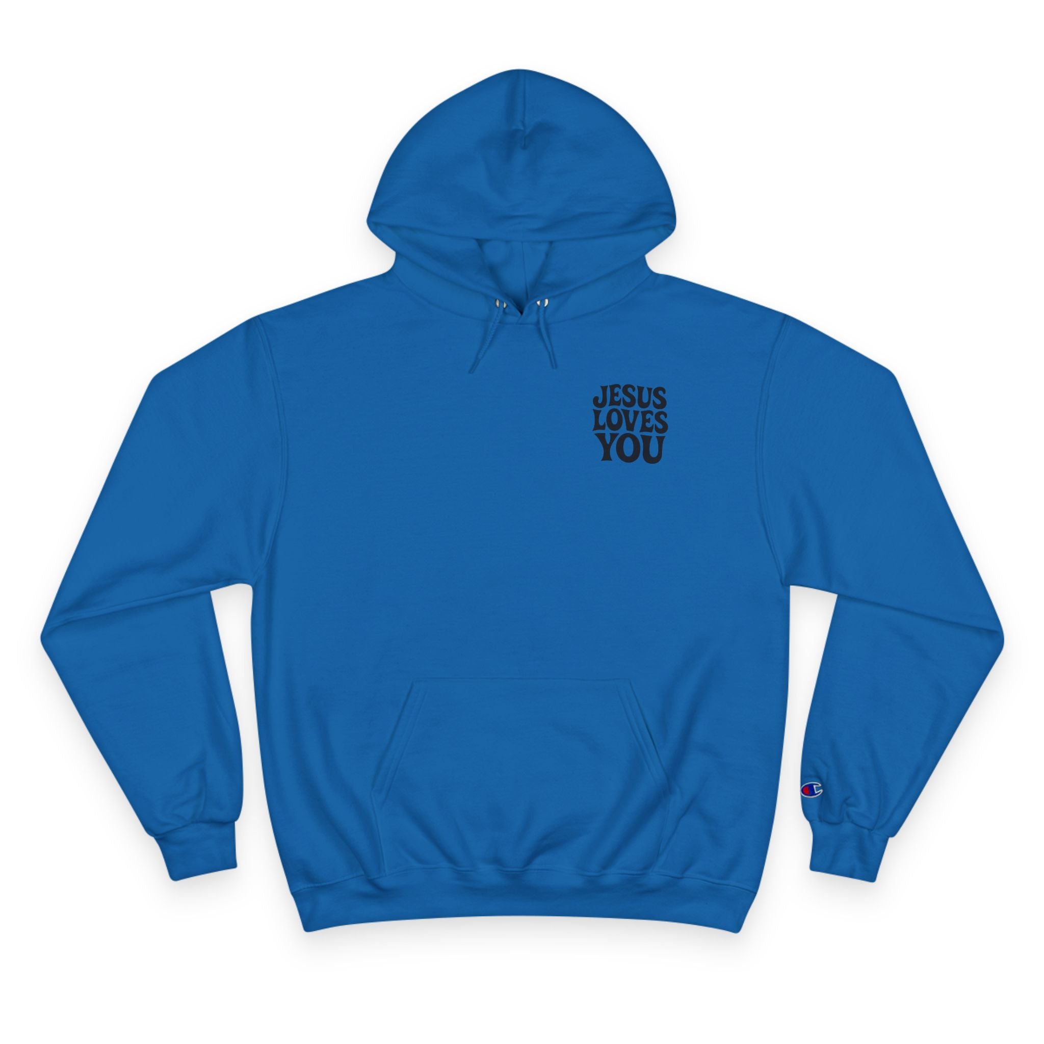 Jesus Loves You Hoodie - Christian Graphic Religious Pullover