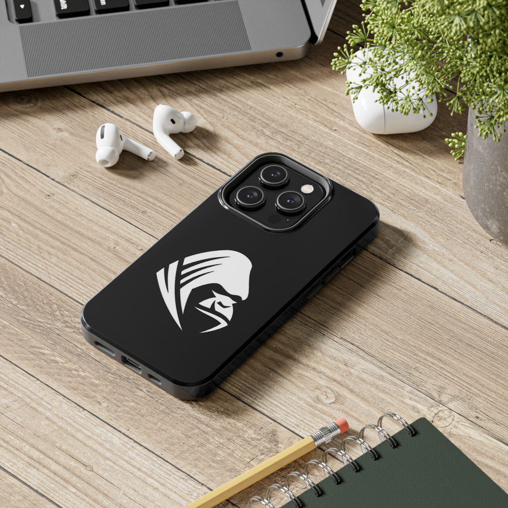 Gorilla Hood Tough Phone Case — Rugged Black Protective iPhone Cover