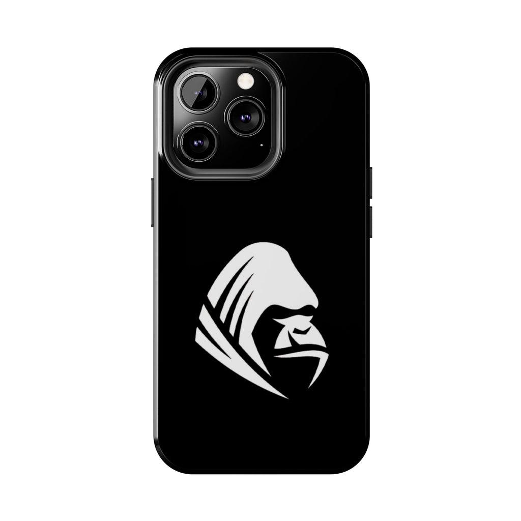 Gorilla Hood Tough Phone Case — Rugged Black Protective iPhone Cover